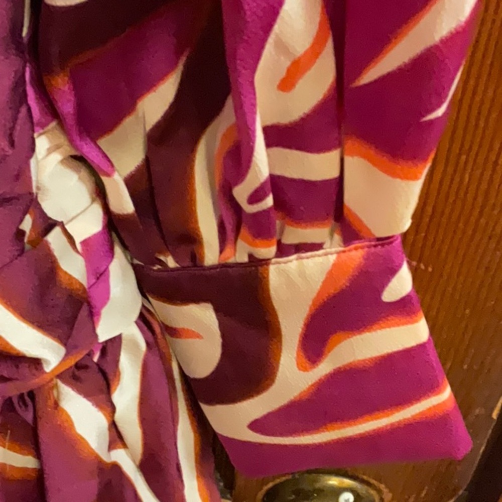 Luxxel Purple and Orange Dress - Picture 4 of 12